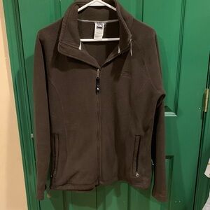 The North Face Dark Brown Fleece Jacket